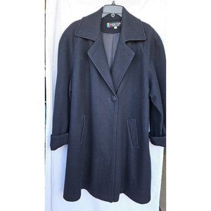 Komitor Womens Long Wool Over Coat Size 18W